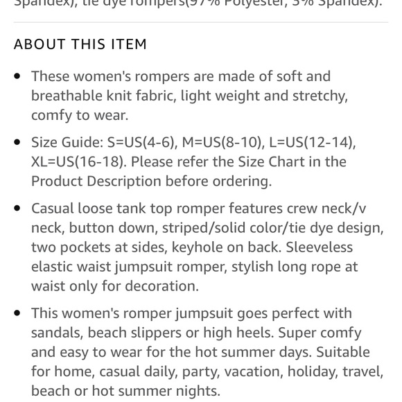 Striped Romper - Picture 6 of 8